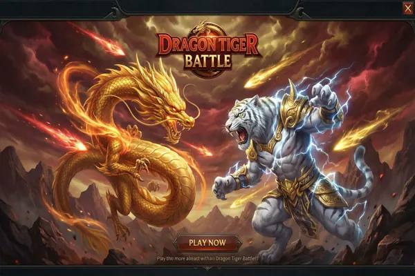 龙虎争霸PG电子游戏对战画面